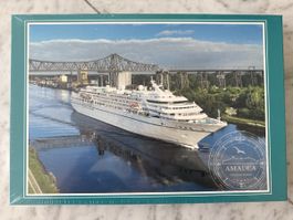 Neues Ravensburger Puzzle MS Amadea 1000 T., ZDF Traumschiff