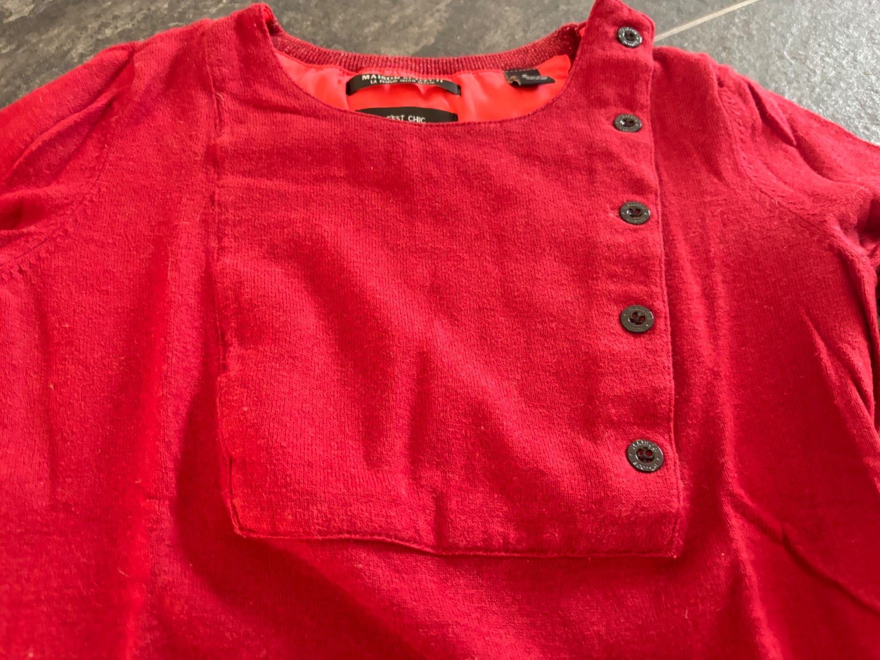 Maison Scotch Pullover & Sweatshirts: Maison Scotch Pullover rot/orange - guter Zustand - Gr. 2 – Gebraucht aus Stadel von Chanel_5 2