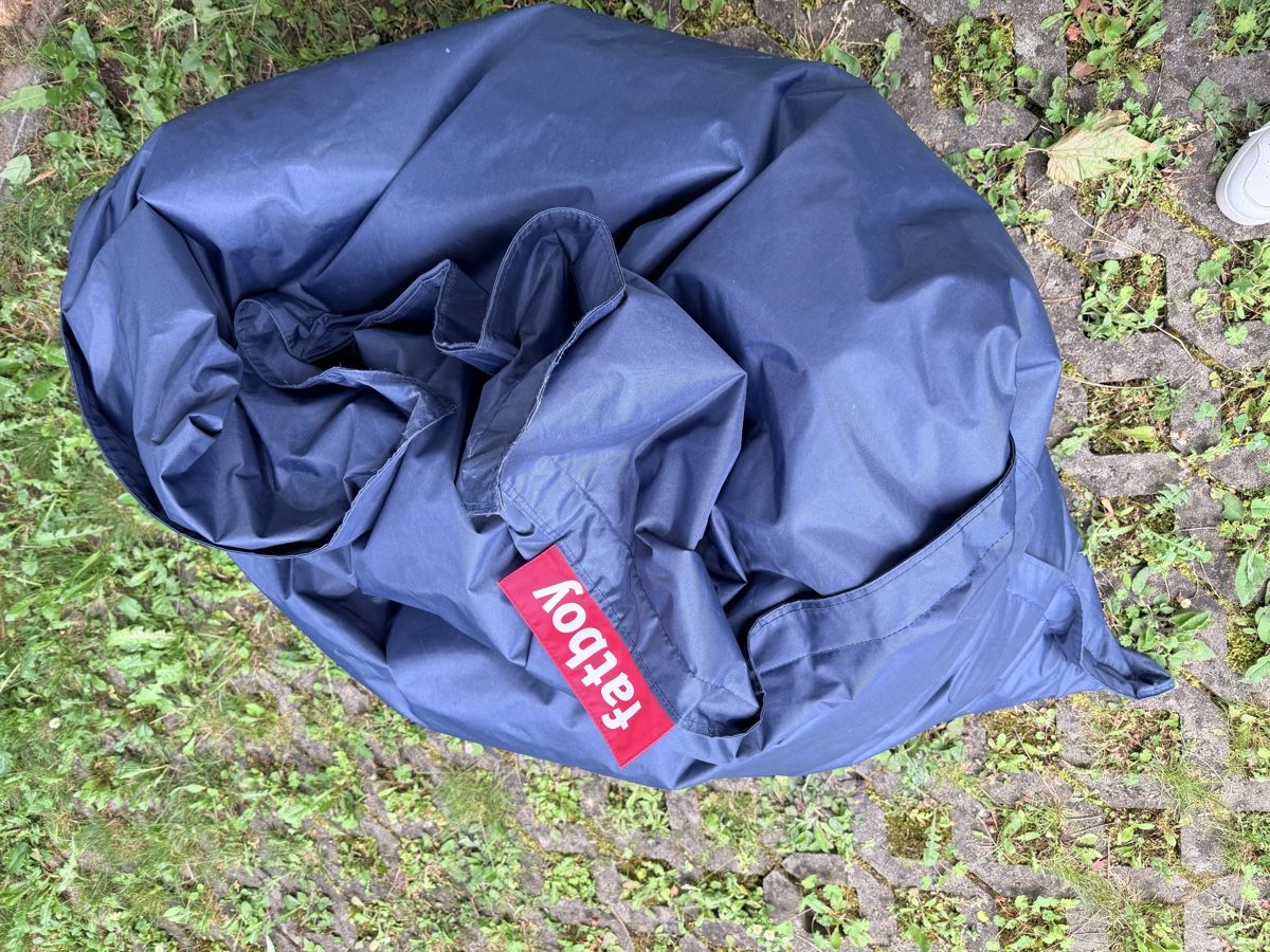 Cuscini: Fatboy Original Sitzsack dunkelblau 170x130 – Usato da Volketswil venduto da ile_gng5 1
