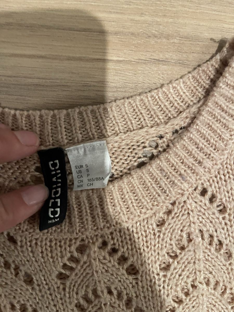 Pullover & Sweatshirts:  Strickpullover rosa Grösse S  – Gebraucht aus Auw von chr_vcc8