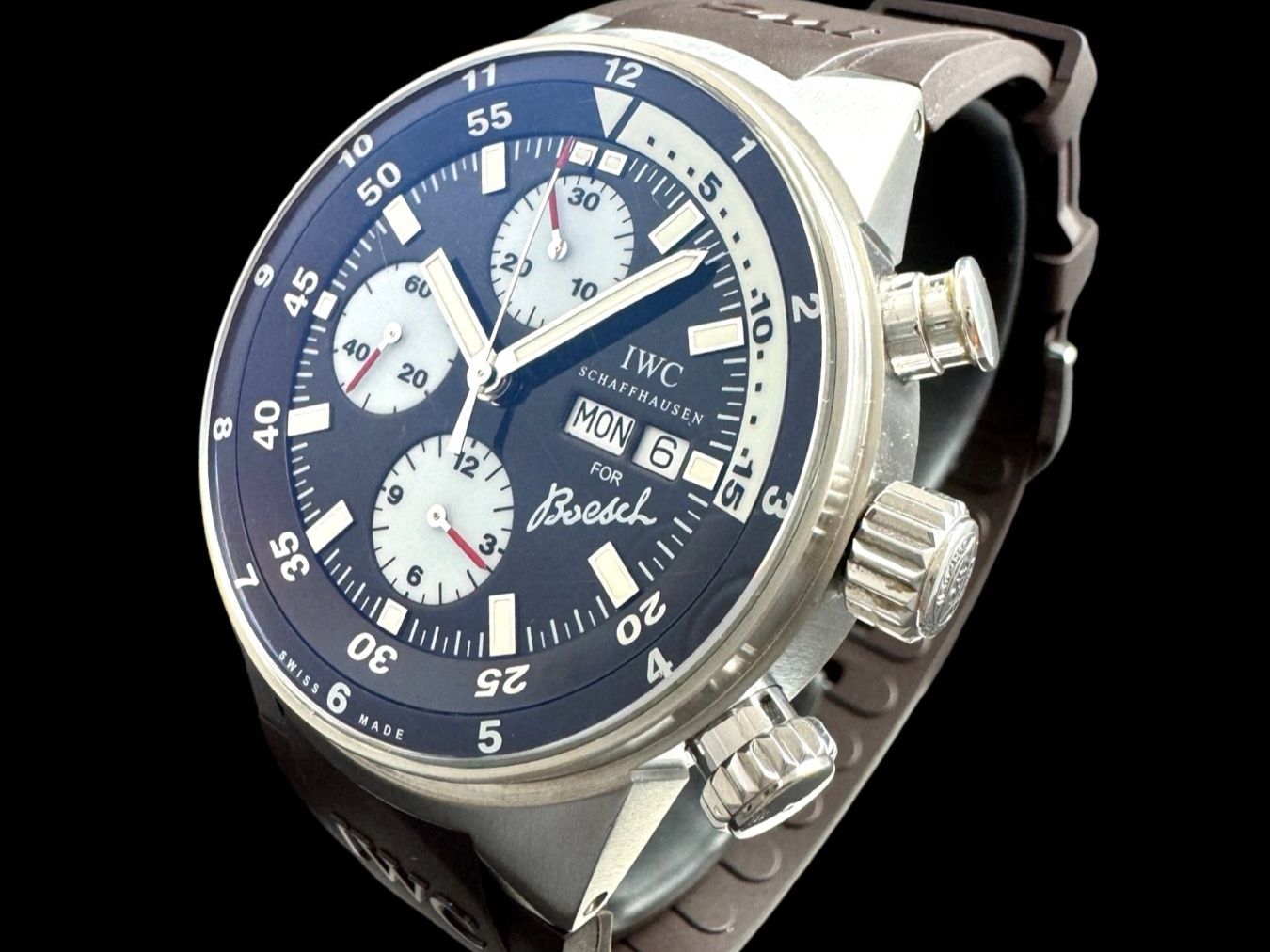 IWC Orologi: IWC Aquatimer Chronograph Automatic Day-Date Fullset *U1415 – Usato da Zürich venduto da GalerieInauen