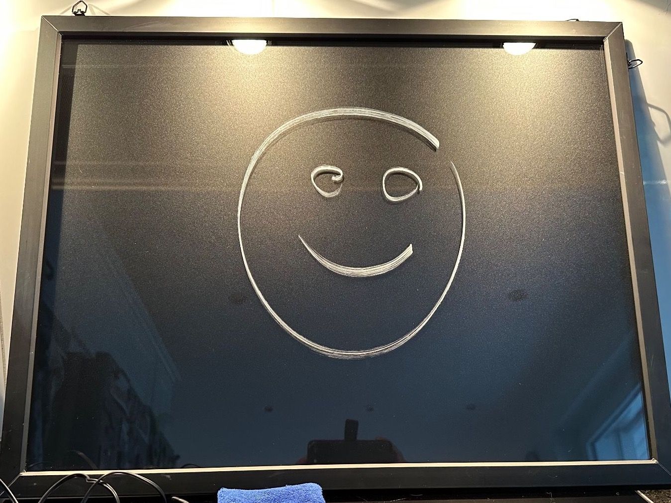 Wandtafeln: LED Neon Schreibtafel 50x70cm – Gebraucht aus Nidfurn von suter.glarus 1