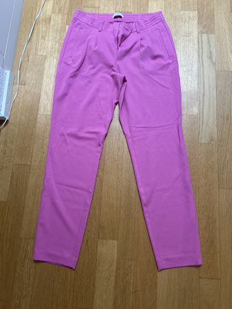 Trendige, pinke Stoffhose von Bonita Gr. 40 neu