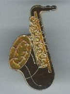 Plaquettes & Badges: Saxophon, Pin – D'occasion à Zürich par t24_de