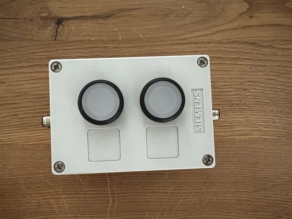 Siemens Tastergehäuse 2x Taster mit LED (Neu (gemäss Beschreibung)) in ...