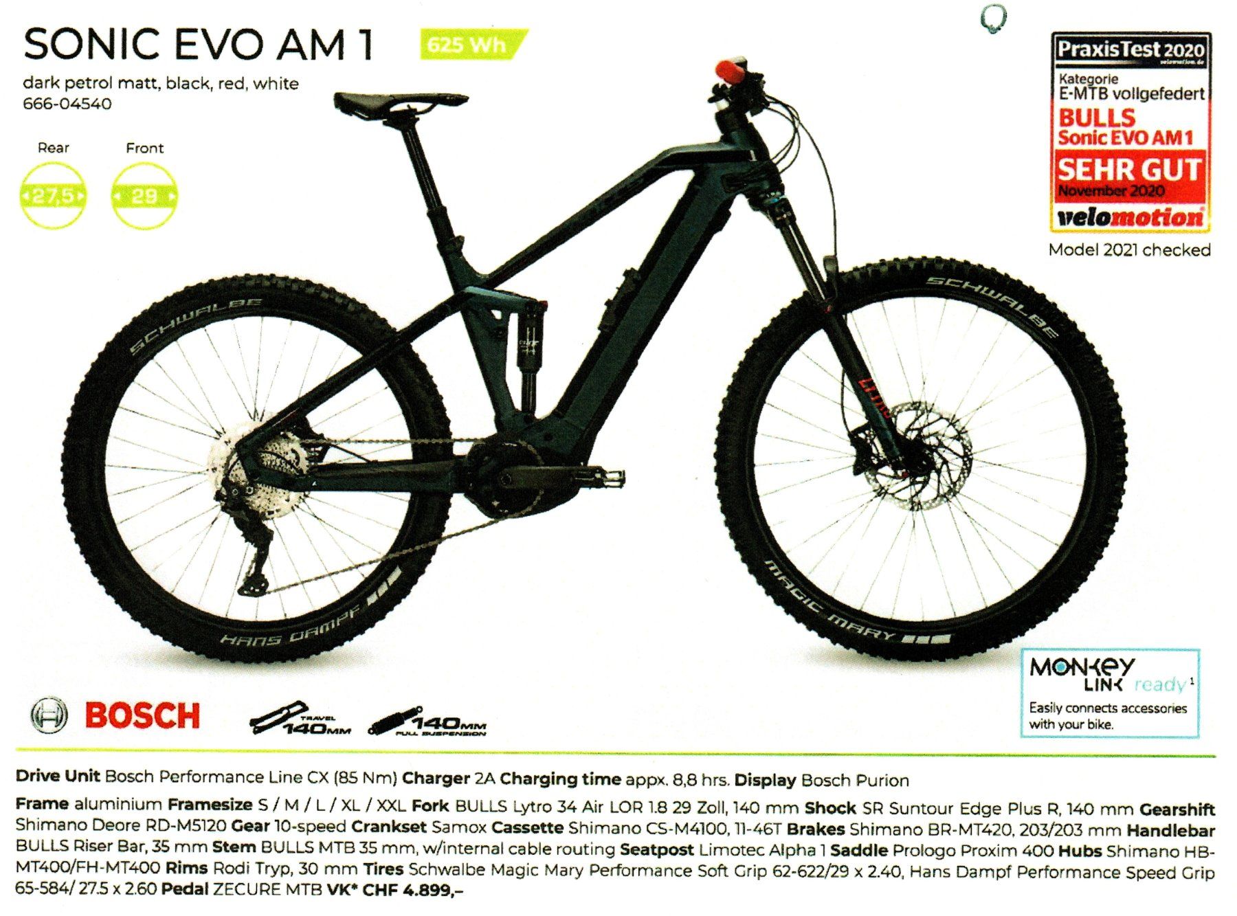 Bulls Biciclette: E-MTB SONIC EVO AM 1 – Usato da Sempach venduto da Winnypoo 1