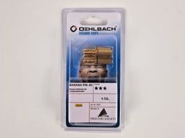 Oehlbach Banana Pin-B3, Steckverbinder 4 Stück