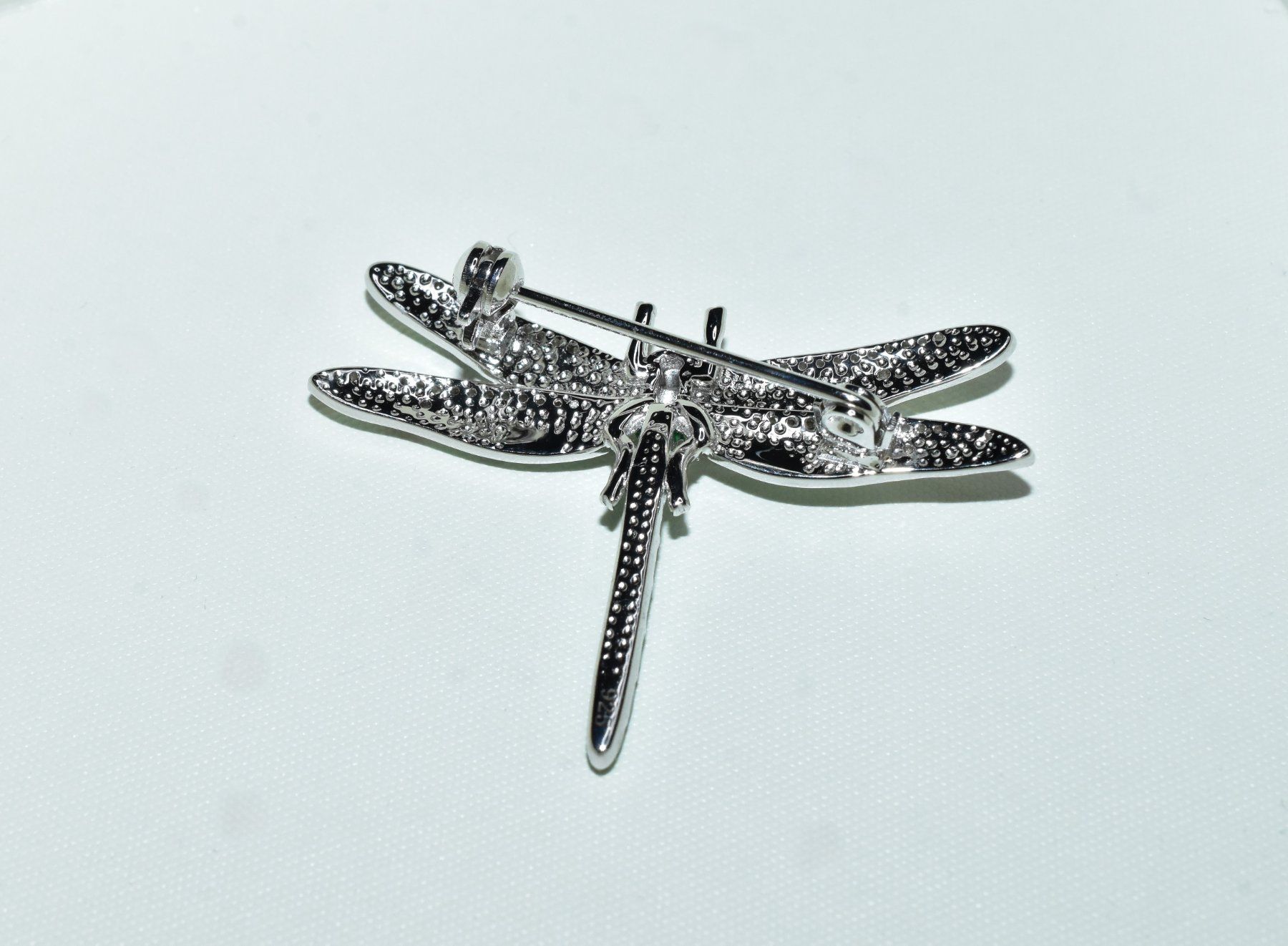 Spille & Fermagli: Damen Brosche aus Sterling Silber, "Libelle" – Nuovo e nell'imballaggio originale da Laufen venduto da flowerfan 4