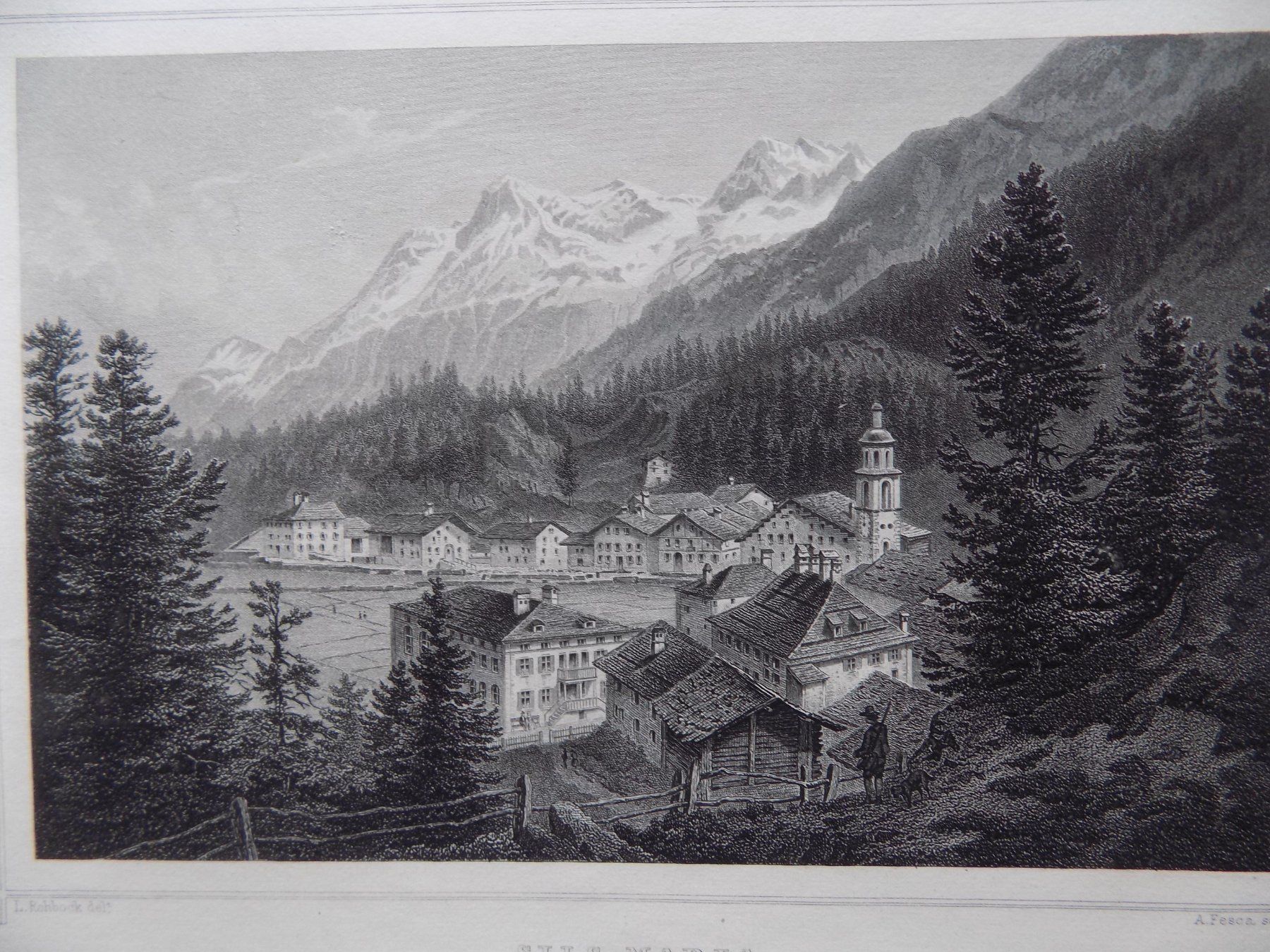 Stiche: Sils Maria Engadin – Gebraucht aus Risch von Antikfee 2
