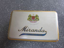 Alte Blechdose Miranda, 50 Cigarettes, G. Gerber&Cie
