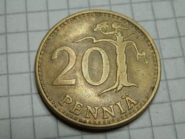 Finnland 20 Penny, 1963