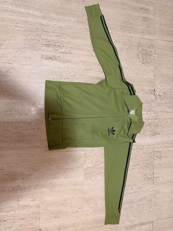 Veste de survêtement Adidas verte 