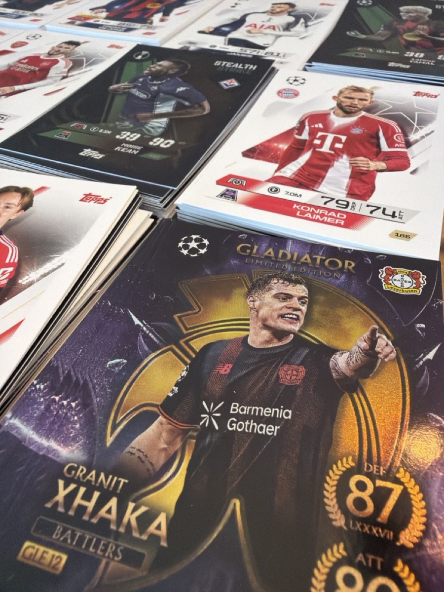 Topps Match Attax 25/26 1500 cards base and insert (Neu (gemäss ...