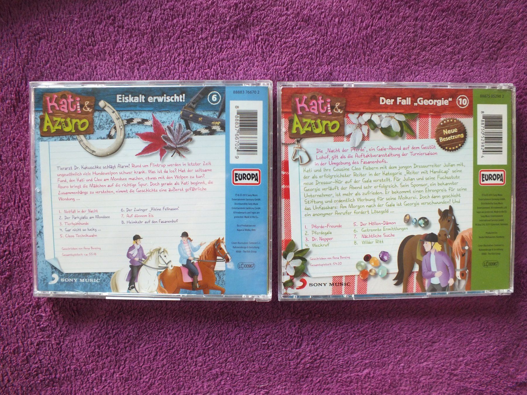 CD: 6 - Kati & Azuro - Hörspiel - CD´s – Usato da Müllheim Dorf venduto da Seeeule01 6