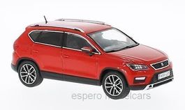 Seat Ateca I Phase I 2016-2020 rot / schwarz       1:43