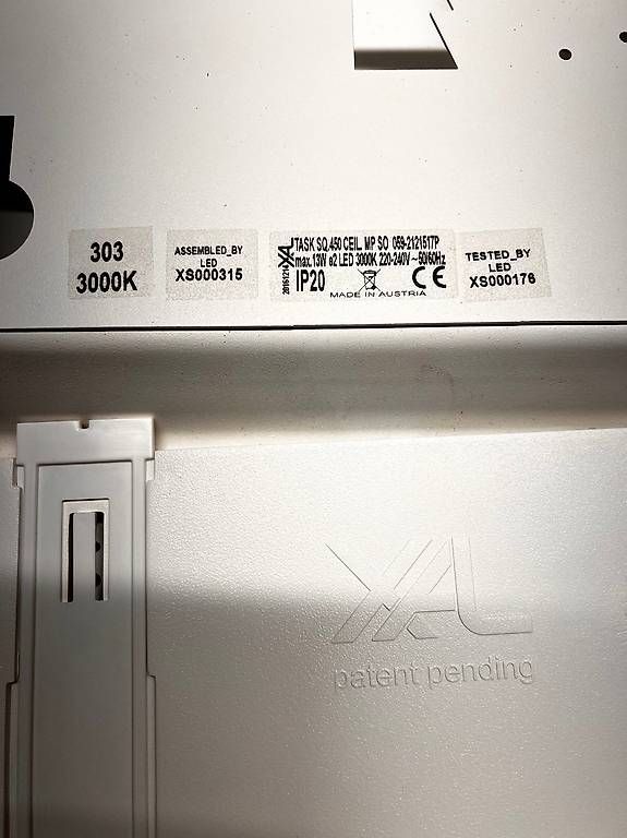 Lustres & lampes de plafonds: XAL TASK SQ 450 Deckenleuchte – D'occasion à Stallikon par Tobiva 2