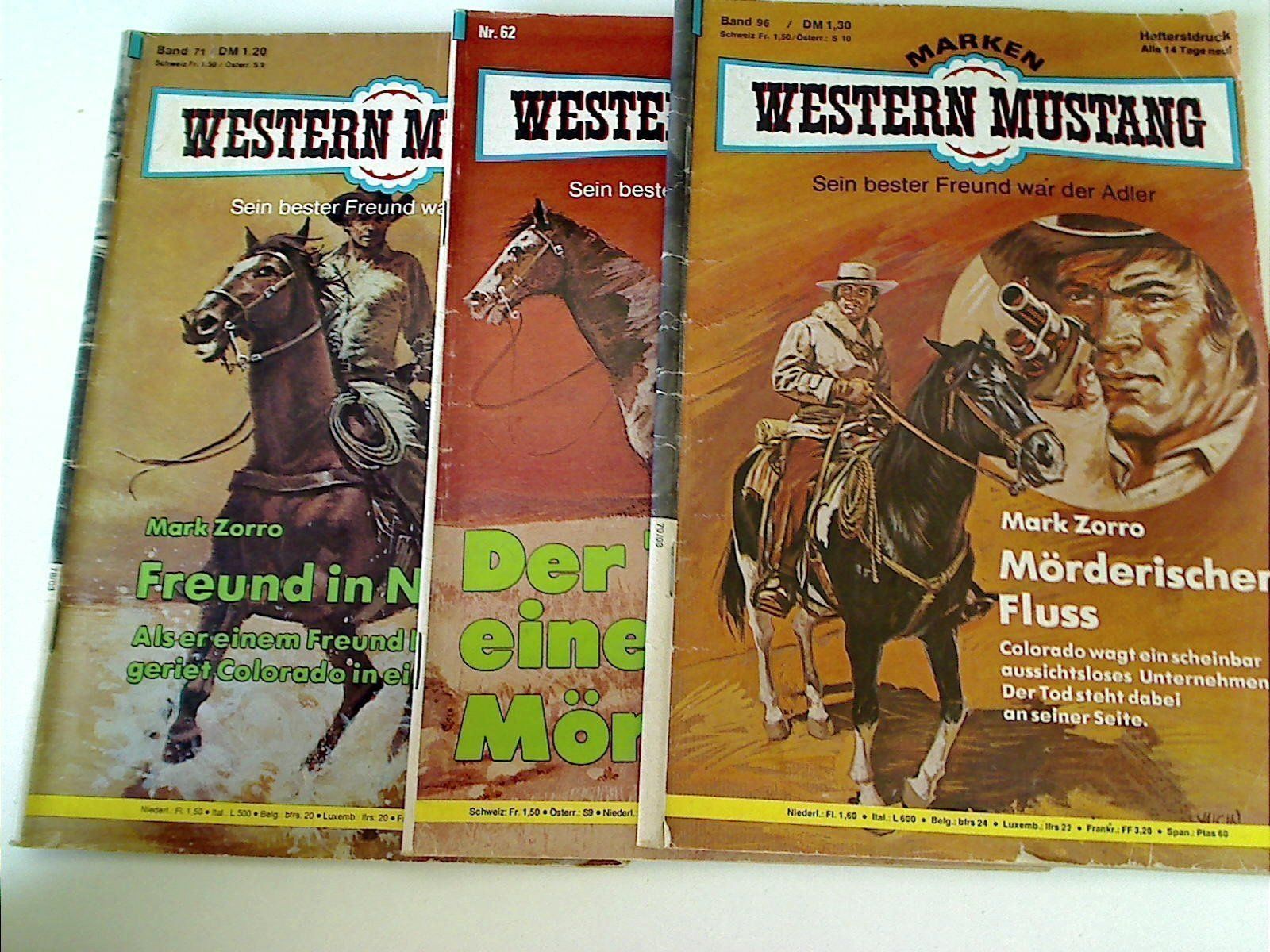 Libri: Western:Western-Mustang – Usato da Siebnen venduto da Western-Roman