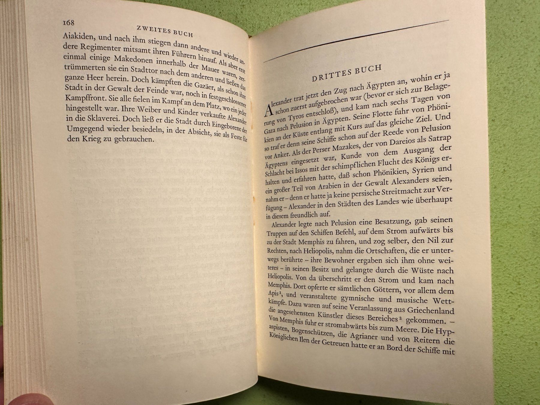 Libri: Arrian: Alexanders des Grossen Siegeszug durch Asien. – Usato da Zürich venduto da allp 4