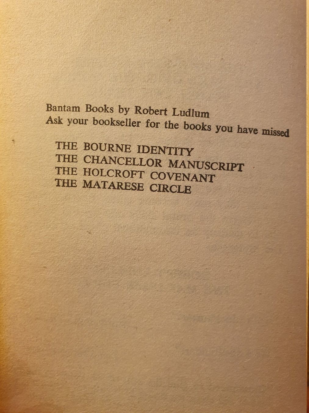 Livres: The Maratese Circle - Robert Ludlum – D'occasion à Zürich par loosebone 2
