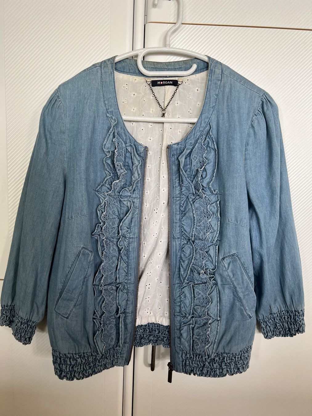 Morgan Giacche: Veste jeans Morgan taille m – Usato da Lugnorre venduto da cla_j6bq 1