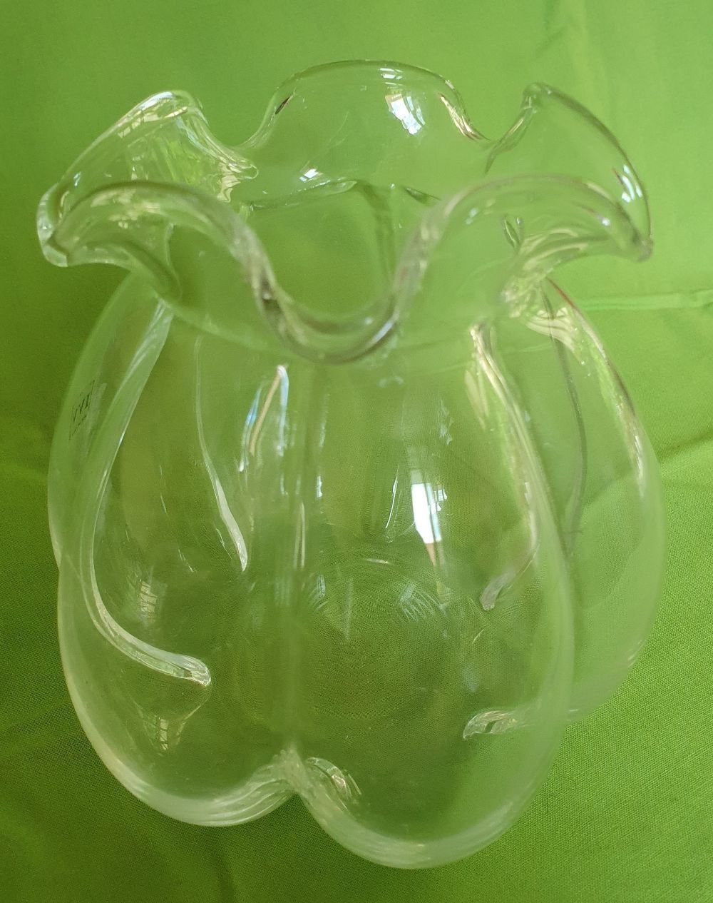 Vase & Récipients: Glas Corona-Vase von IVV – D'occasion à Steffisburg par chloeisli 2
