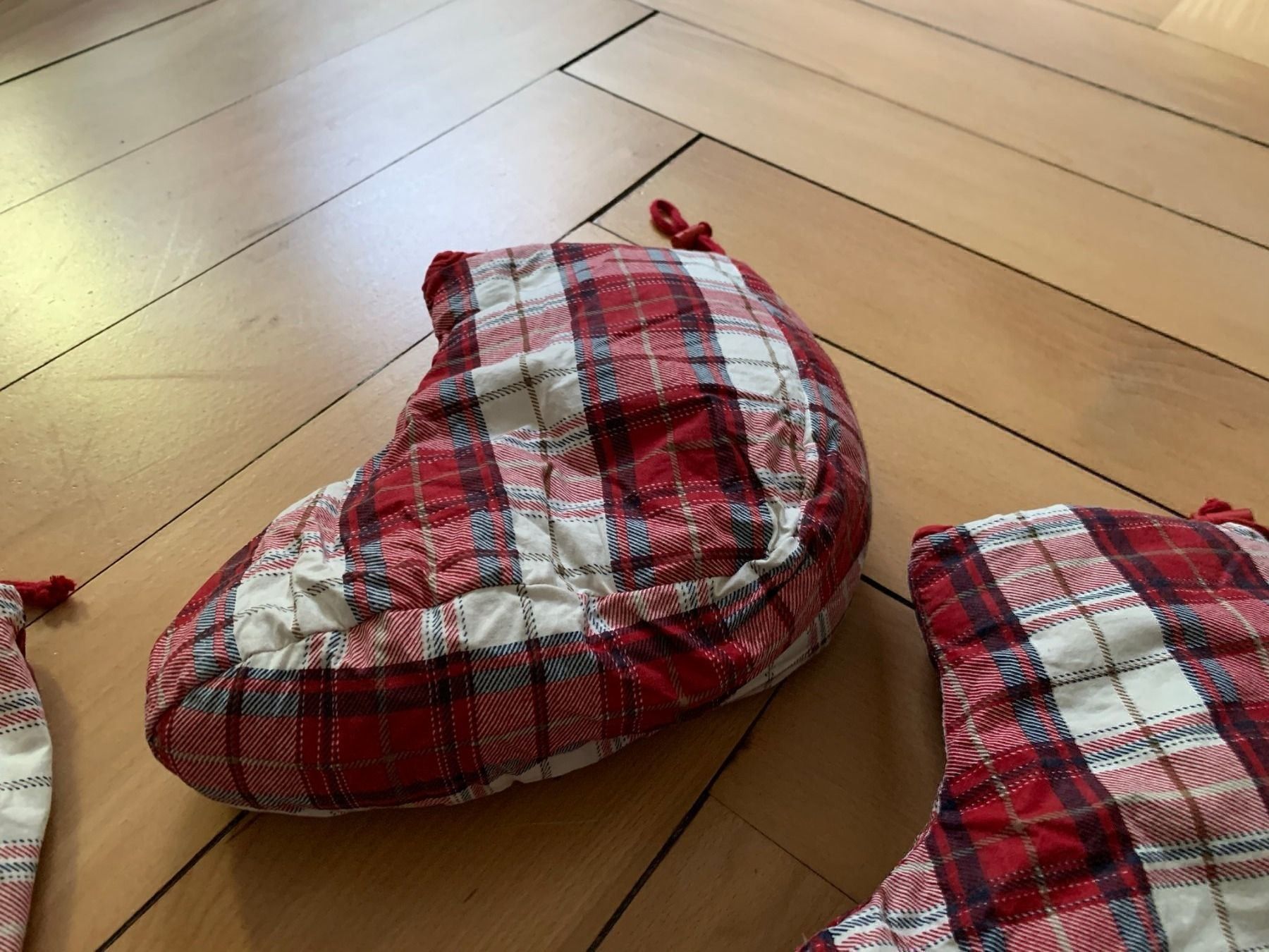Damenschuhe: Finken Schuhe rot-weiss kariert - 38 – Gebraucht aus Zürich von Diazaio 1