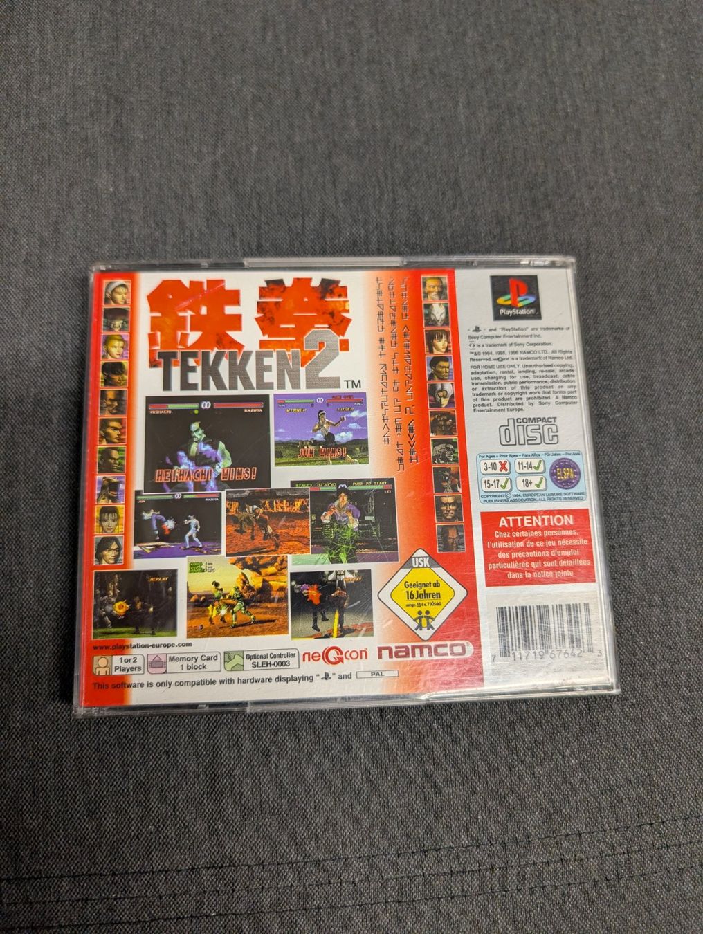 Giochi: Tekken 2 Sony playstation – Usato da Giubiasco venduto da Ticinerd 1