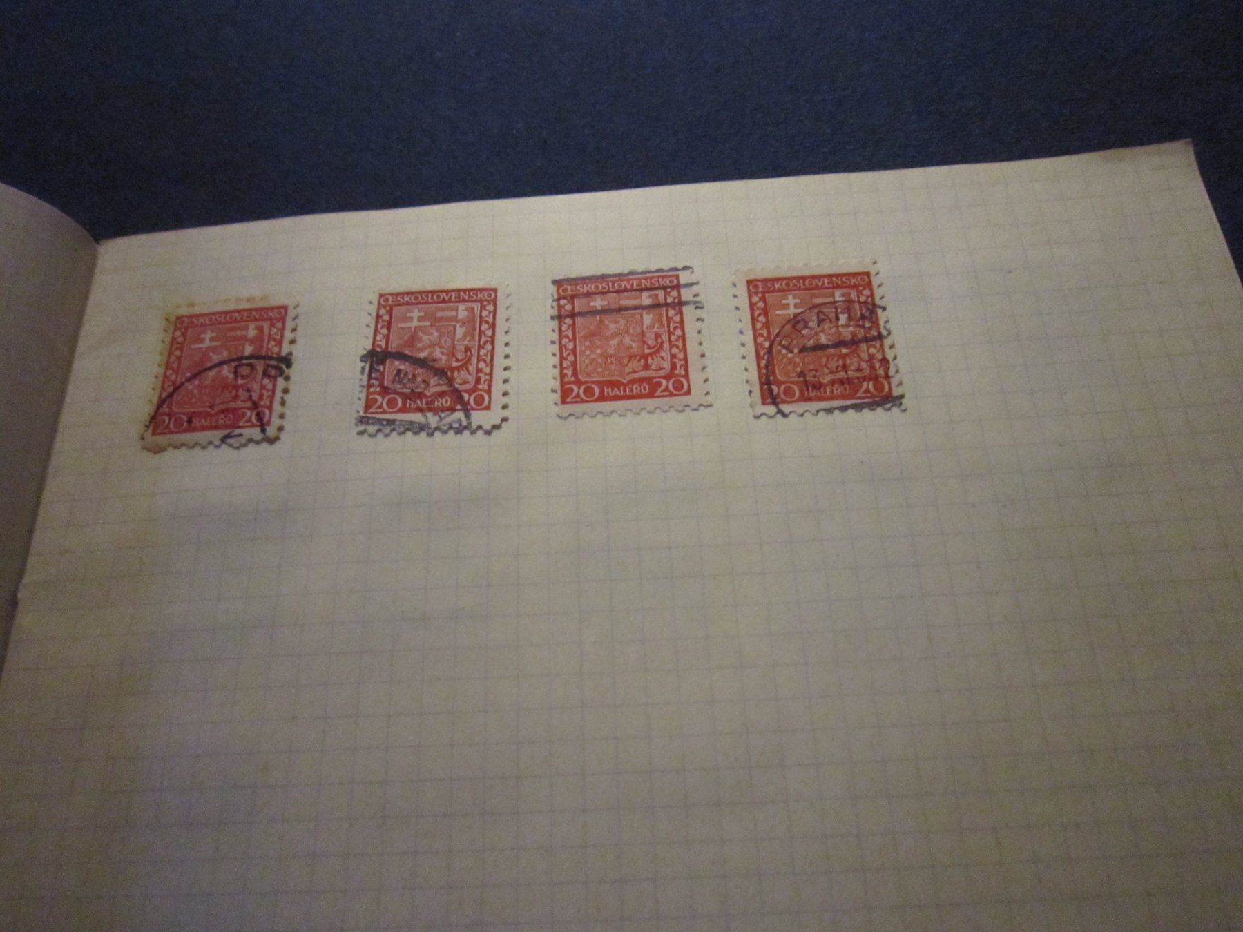 Alle Briefmarken: Büchlein mit Marken Tschekoslavokei – Gebraucht aus Giubiasco von sal_9j6w 3