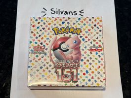 🇯🇵 151 Display Japanisch Sealed