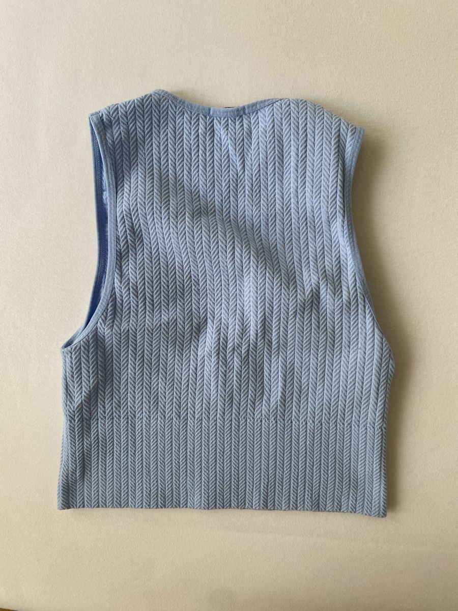 Stradivarius Tops: Damen Top Stradivarius hellblau – Gebraucht aus Zürich von yae56 2