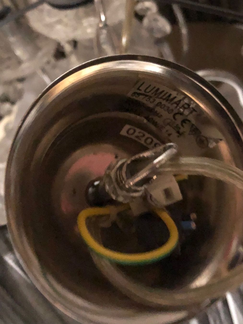 Lampadari & plafoniere: Spezieller Glas-Kronleuchter – Usato da Röschenz venduto da Tashroal 3