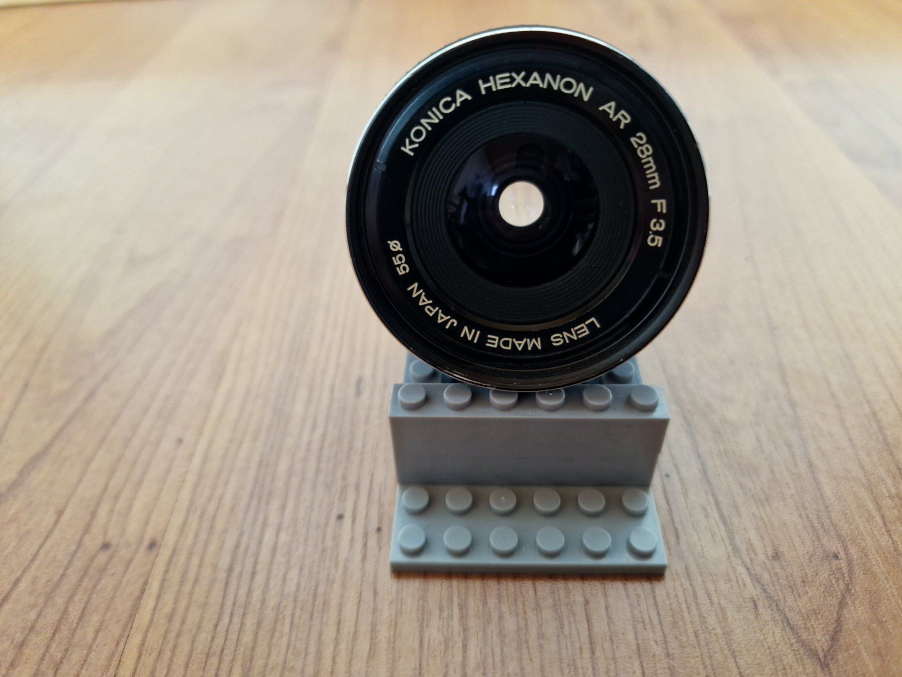 Konica Obiettivi: Konica Hexanon AR 28mm F3.5 Objektiv - Konica AR Mount – Usato da Vevey venduto da dreetje9