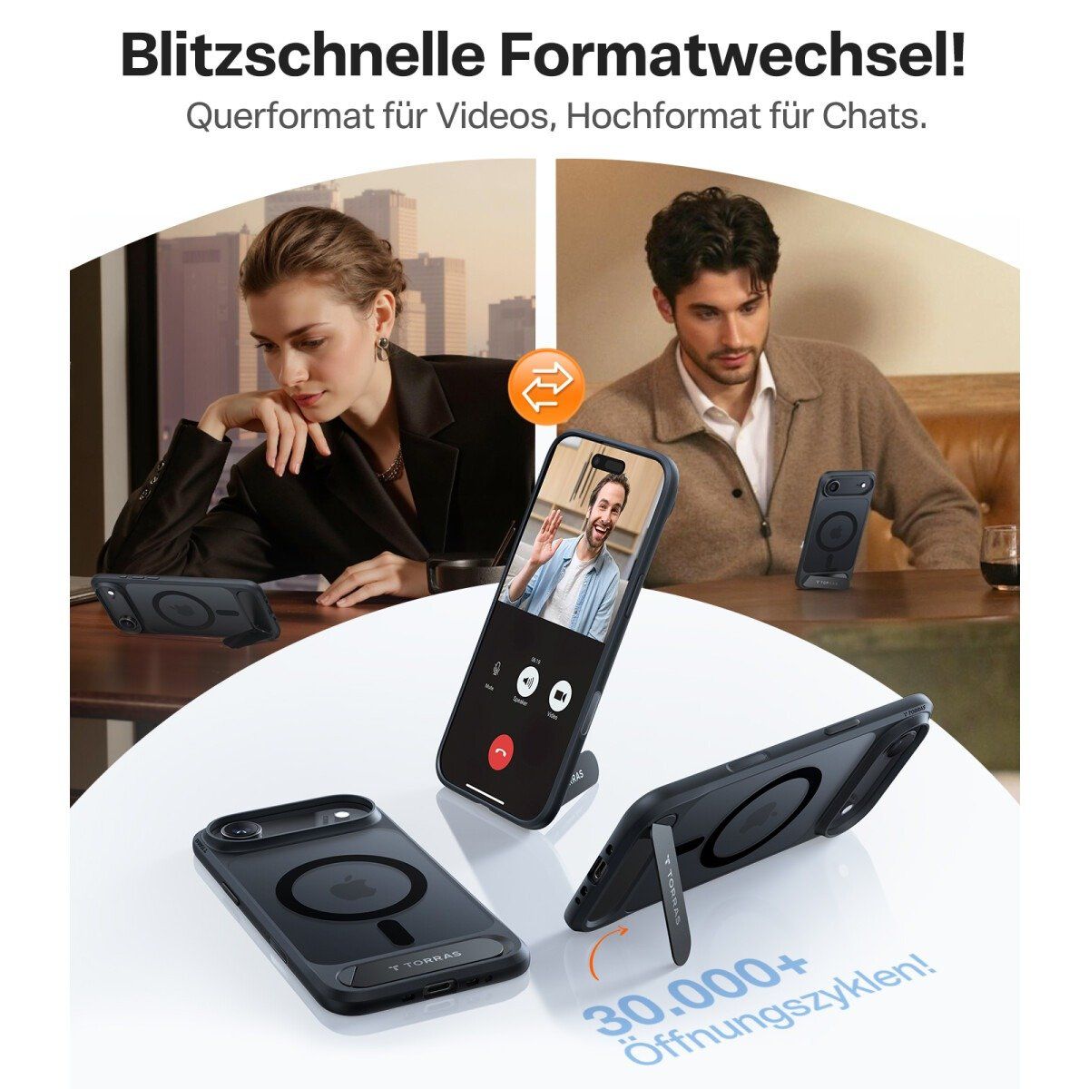 Apple Cover & Protezioni schermo: TORRAS – Pstand Spin iPhone 17 Air – Nuovo e nell'imballaggio originale da Altnau venduto da schnappfix 1
