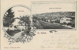 St. Gallen, Notkeregg, Schulhaus, 1903