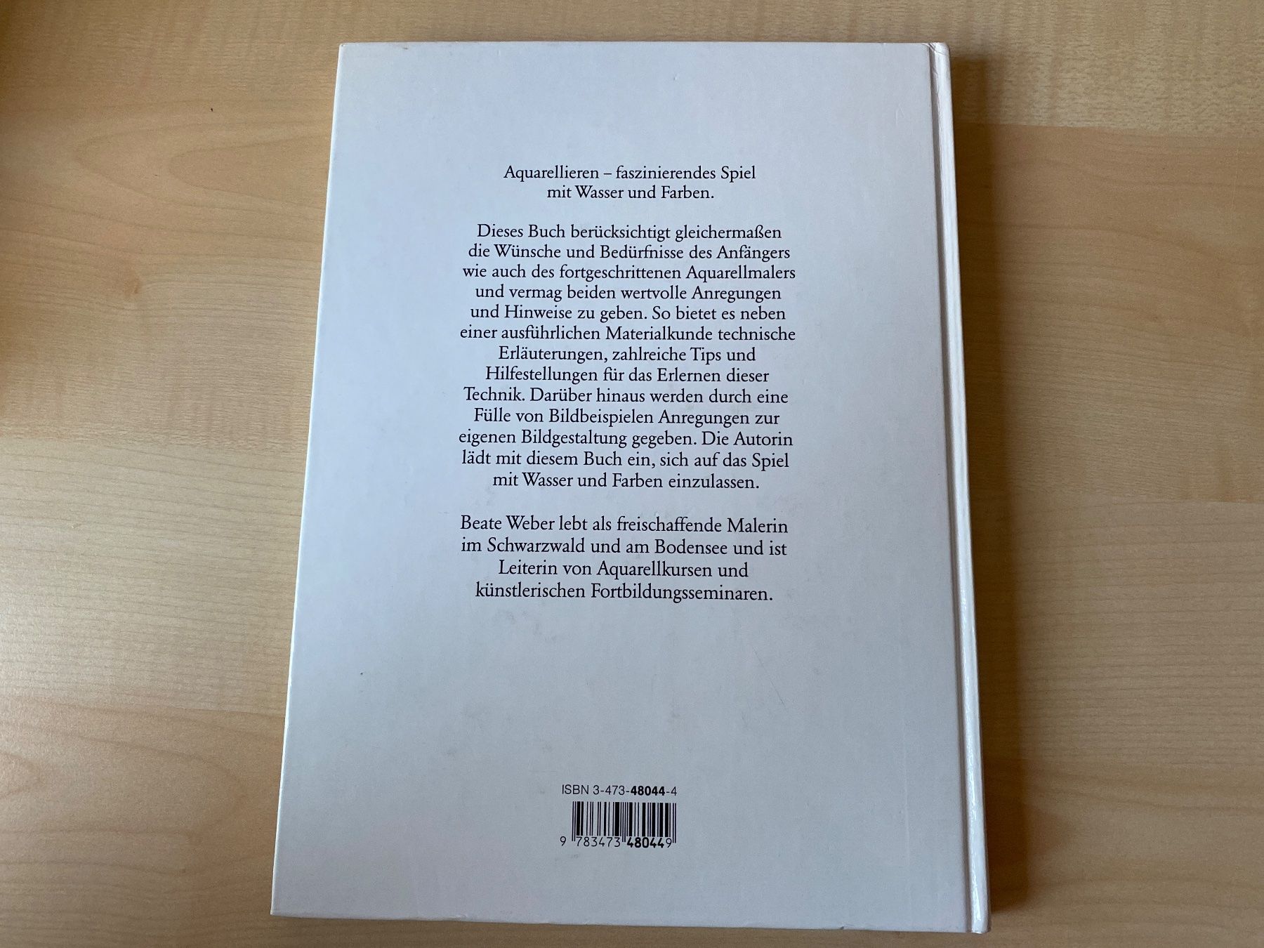 Libri: Buch Aquarellieren – Usato da Bülach venduto da Jackybabue 1