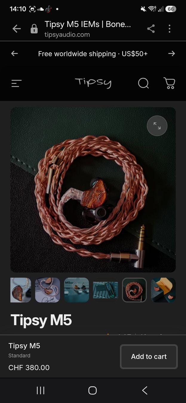 Kopfhörer: Tipsy M5  Gaming in ears – Neu (gemäss Beschreibung) aus Laupen BE von zeh_xd8z 3