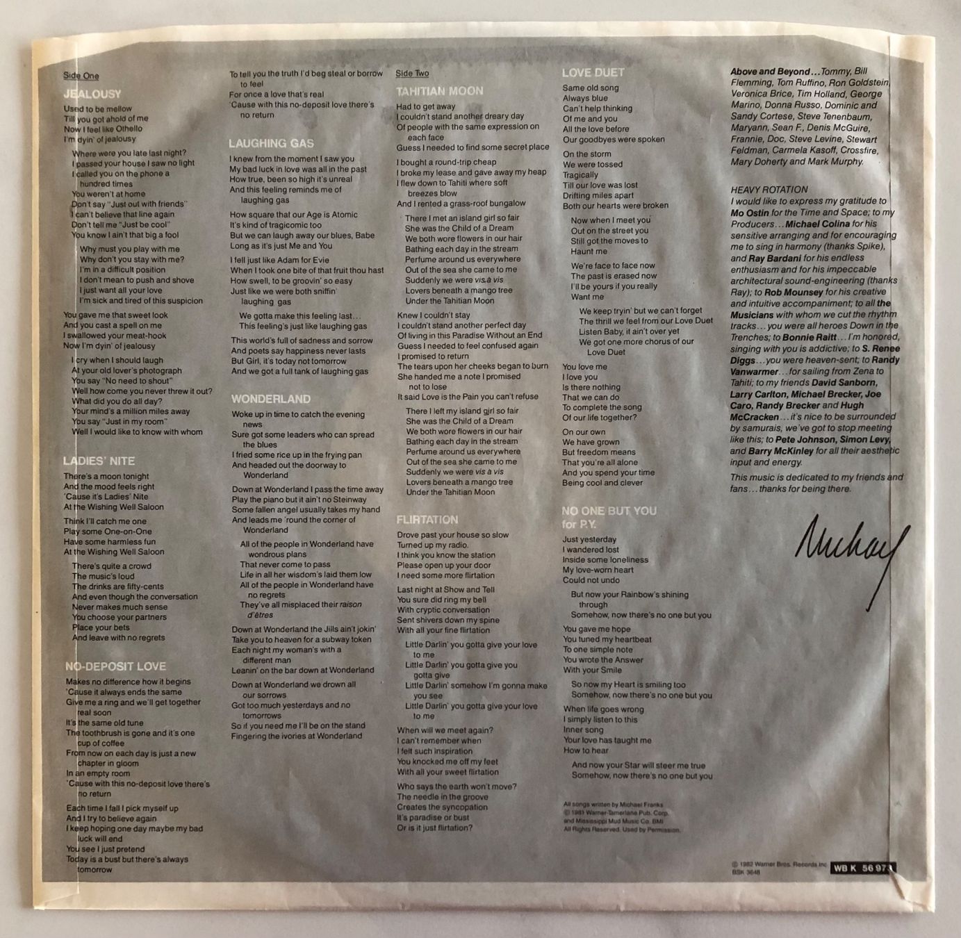 Dischi in vinile: MICHAEL FRANKS - OBJECTS OF DESIRE – Usato da Poliez-Pittet venduto da Newtown-Records 2