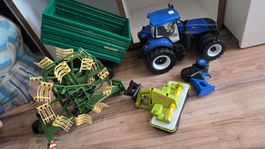 Bruder Landwirtschaft Spielzeug Traktor Anhänger und Geräte 