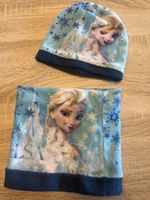 Mädchen Frozen Set, Elsa Mütze und Schlauchschal, Winter ❄️