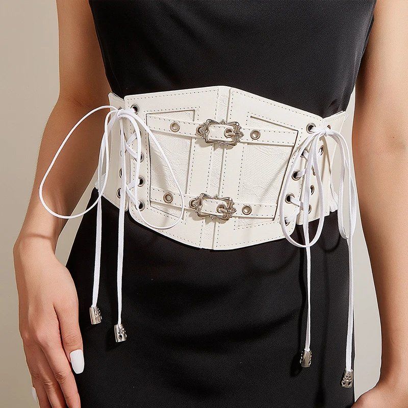 Cinture: Gothic Punk Spitze Elastischer Korsettgürtel – Nuovo e nell'imballaggio originale da Lausanne venduto da FASHION-WORLD-SHOP 1