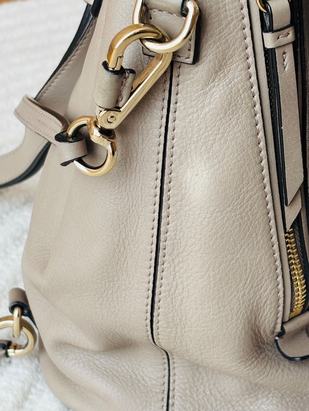 Chloé Borse da donna: Chloé Faye Rucksack aus Leder – Usato da Zürich venduto da 2KiWi 8