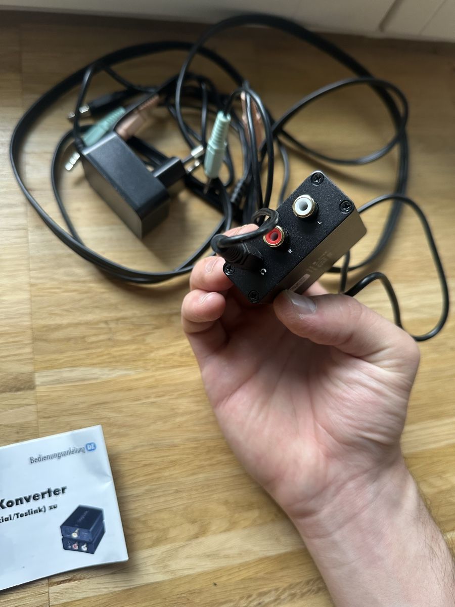 Convertitori: LogiLink Audio Converter CA0101: Optimiere das Klangerlebnis – Usato da Basel venduto da donald_duck_313 3
