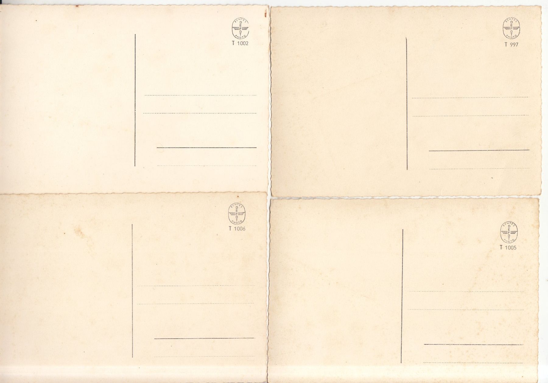 Ansichtskarten: Pferde 4 Fotokarten ca. 1960 – Gebraucht aus Bürglen TG von StampGraf 1