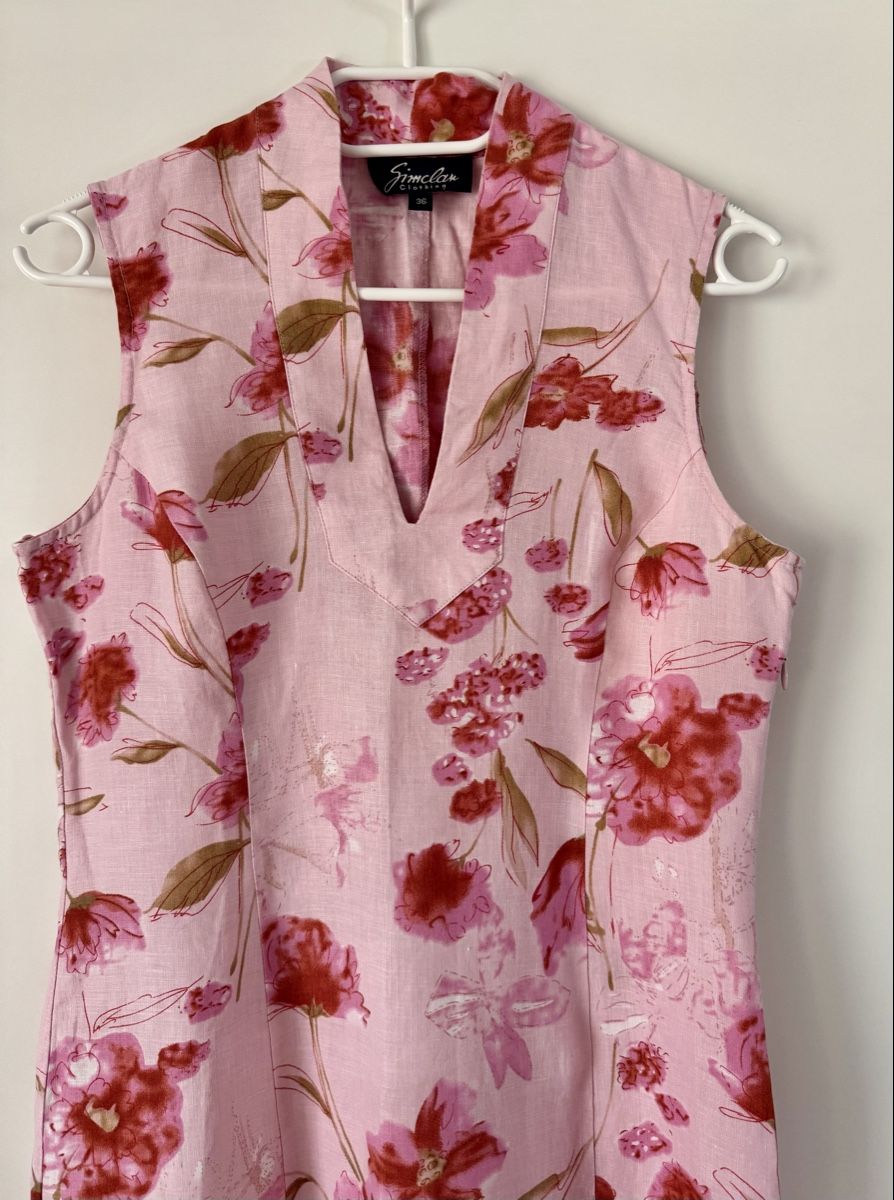 Vestiti: Leinen Sommerkleid Gr. 36  – Nuovo (secondo la descrizione) da Flumenthal venduto da Krajan 1