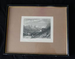 antikes Bild/Stich *NEAR FELDKIRCH* (GK)