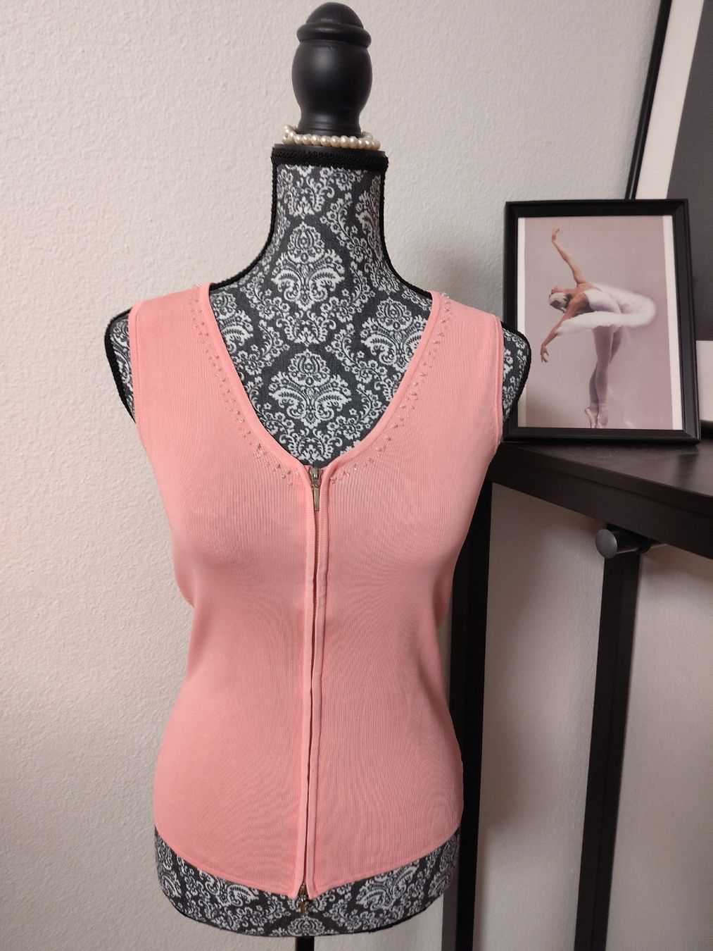Top: Vest Top mit Doppelzipper, Gr. S – Usato da Zollikofen venduto da Tini031