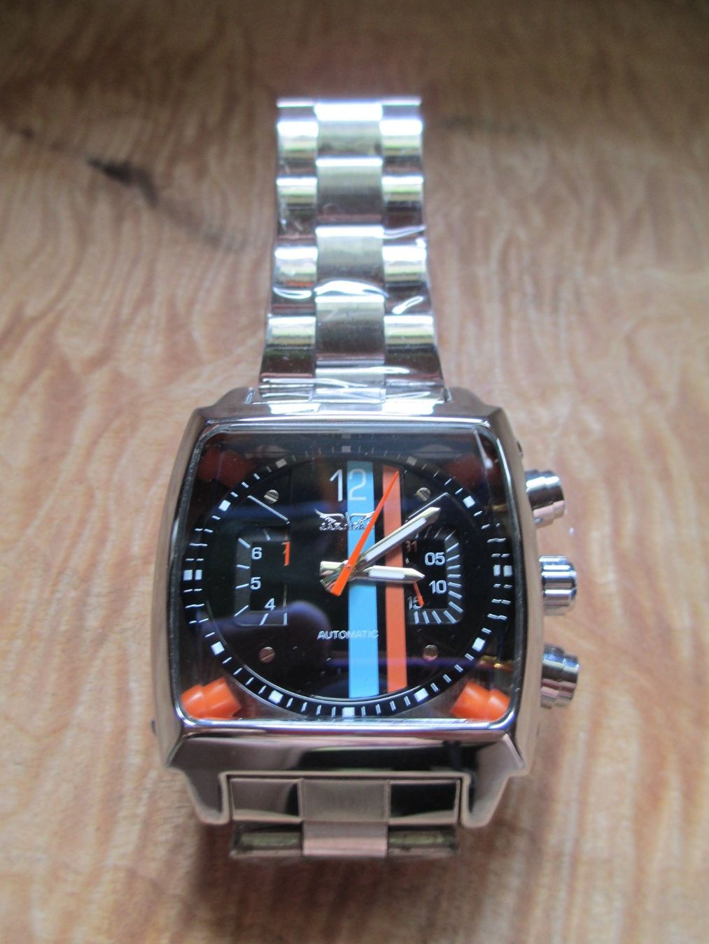 Orologi: Uhr Square Automatik – Nuovo e nell'imballaggio originale da La Heutte venduto da franco029