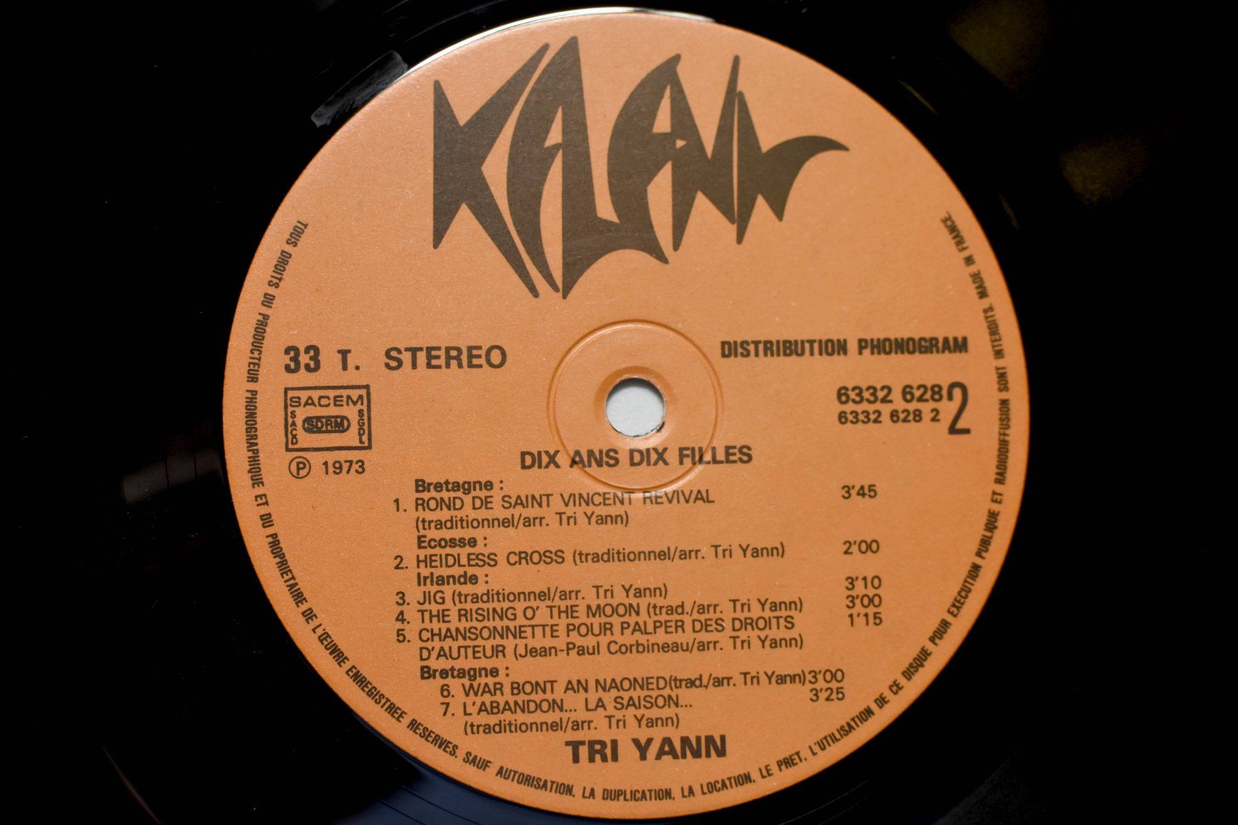 Dischi in vinile: Tri Yann - Dix ans dix filles – Usato da Belmont-sur-Yverdon venduto da ag97 3