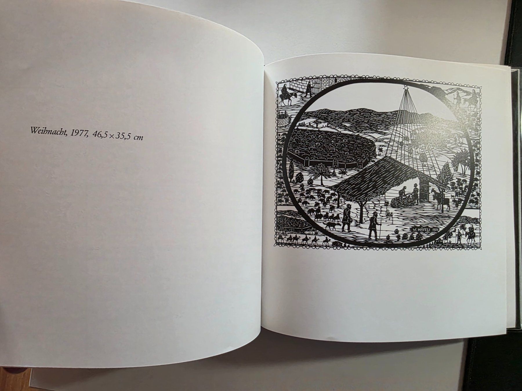 Livres: Werner Häfeli seine Scherenschnitte Catherine Misteli - 1985 – D'occasion à Walterswil BE par Lonitti 9