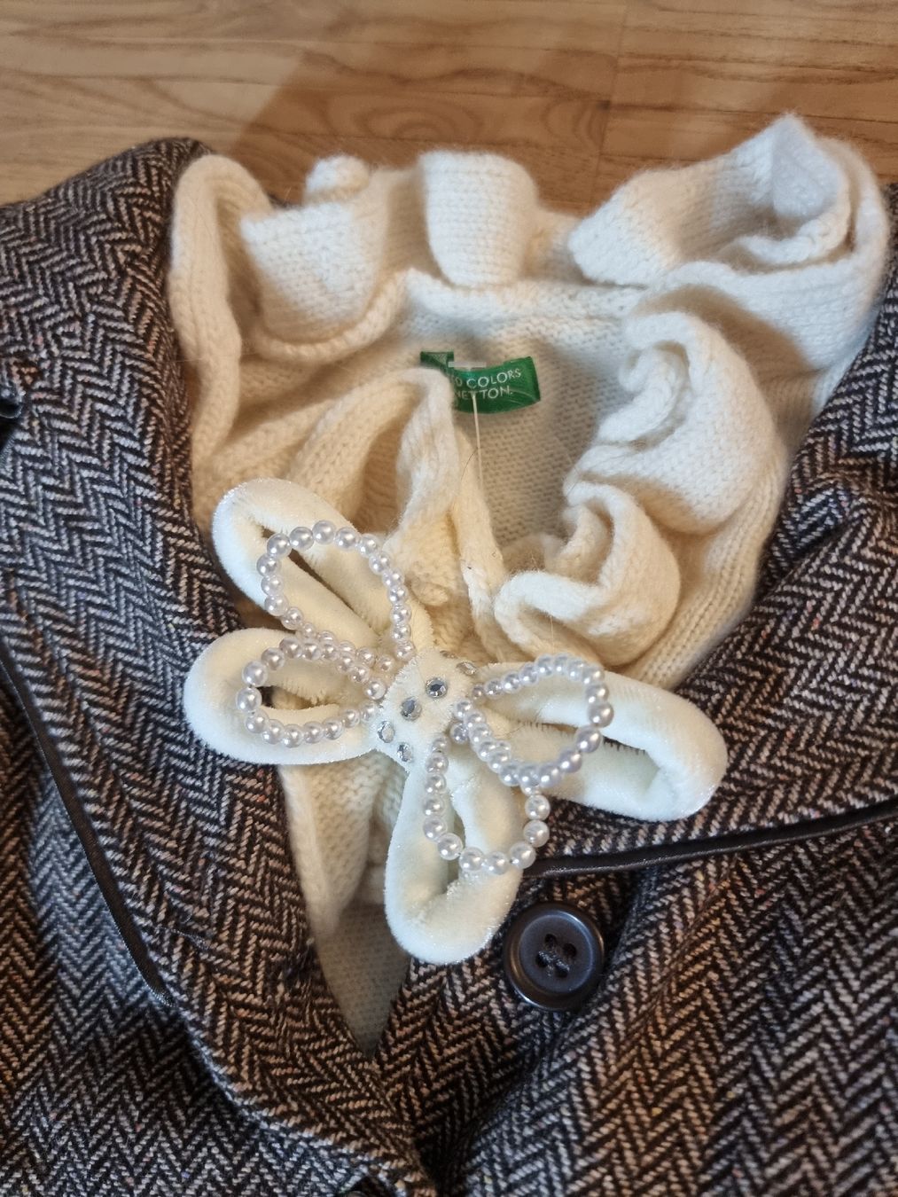 Benetton Giacche & Cappotti: Süsse Jacke Gr. 110 Mädchen – Usato da Pratteln venduto da Malvea 1